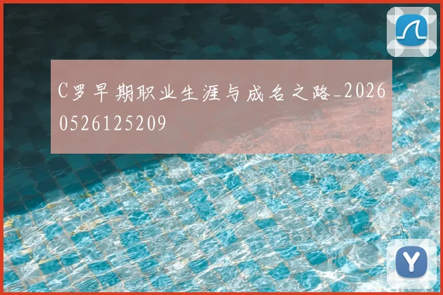 C罗早期职业生涯与成名之路_20260526125209