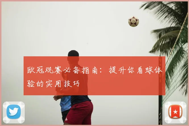 欧冠观赛必备指南：提升你看球体验的实用技巧